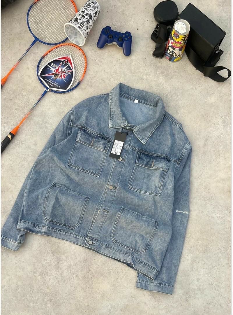 Veste en jean décontractée