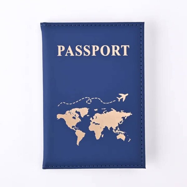 Étui Passeport Design Carte du Monde