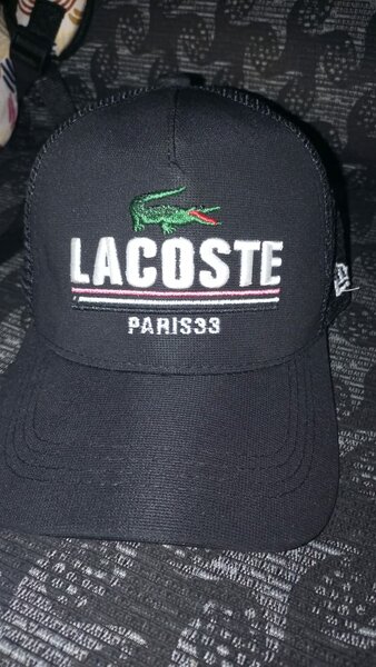 Casquette Lacoste Noire