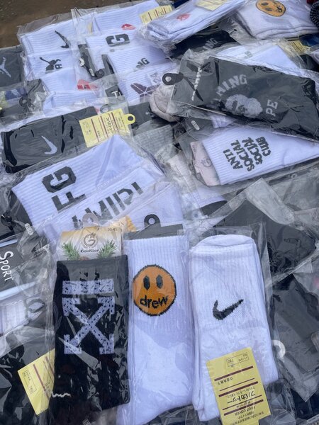 Chaussettes 100% coton