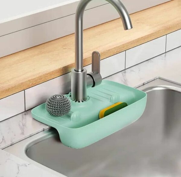 Organisateur d'évier pratique