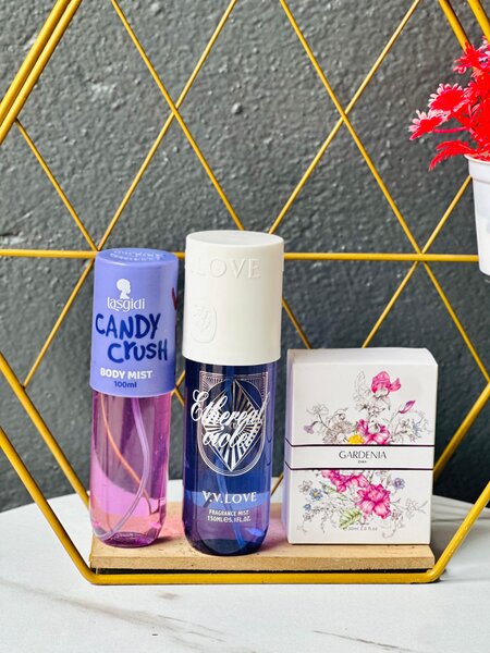 Ensemble de brumes corporelles parfumées