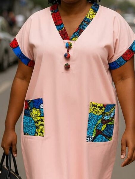 Robe fluide ethnique chic