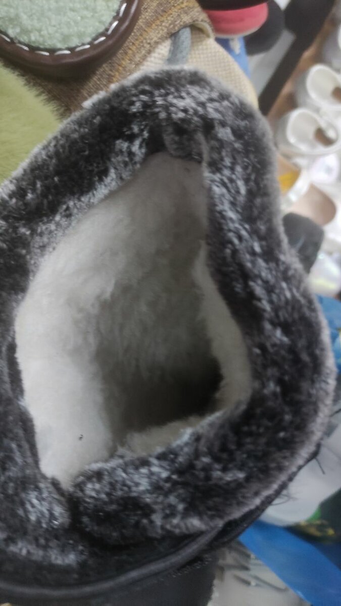 Аляска мужские натуральный офчина мех .