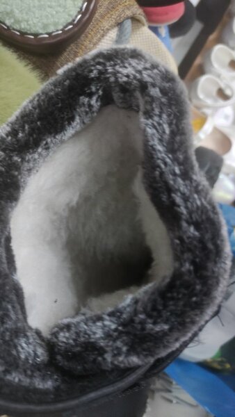 Аляска мужские натуральный офчина мех .