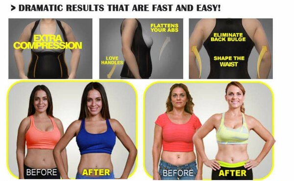 Women Neoprene Sleeveless U Shape Shapers Slimming Corsett