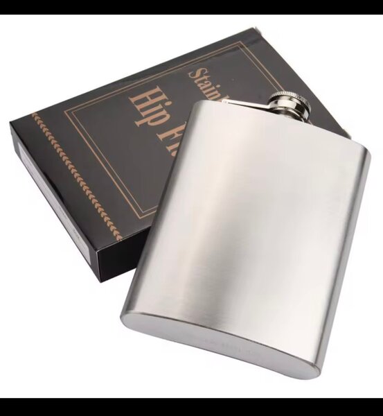 Flasque en acier inoxydable