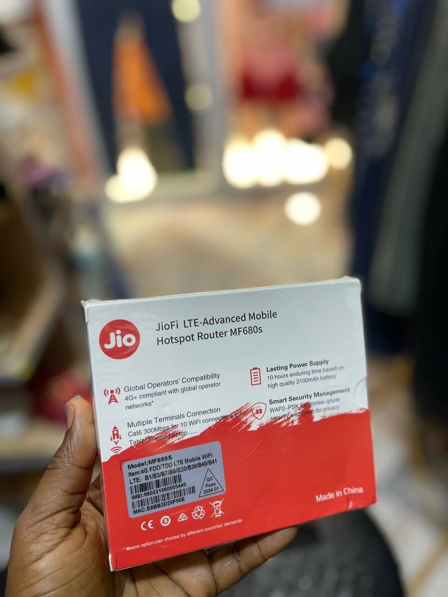 Jio 4G+ Universal Mifi