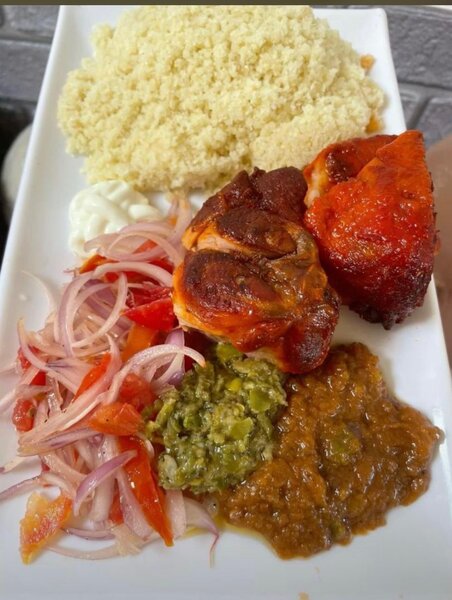 Plat africain savoureux