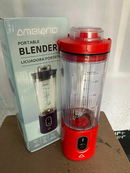 Mixeur Portable Puissant Rouge