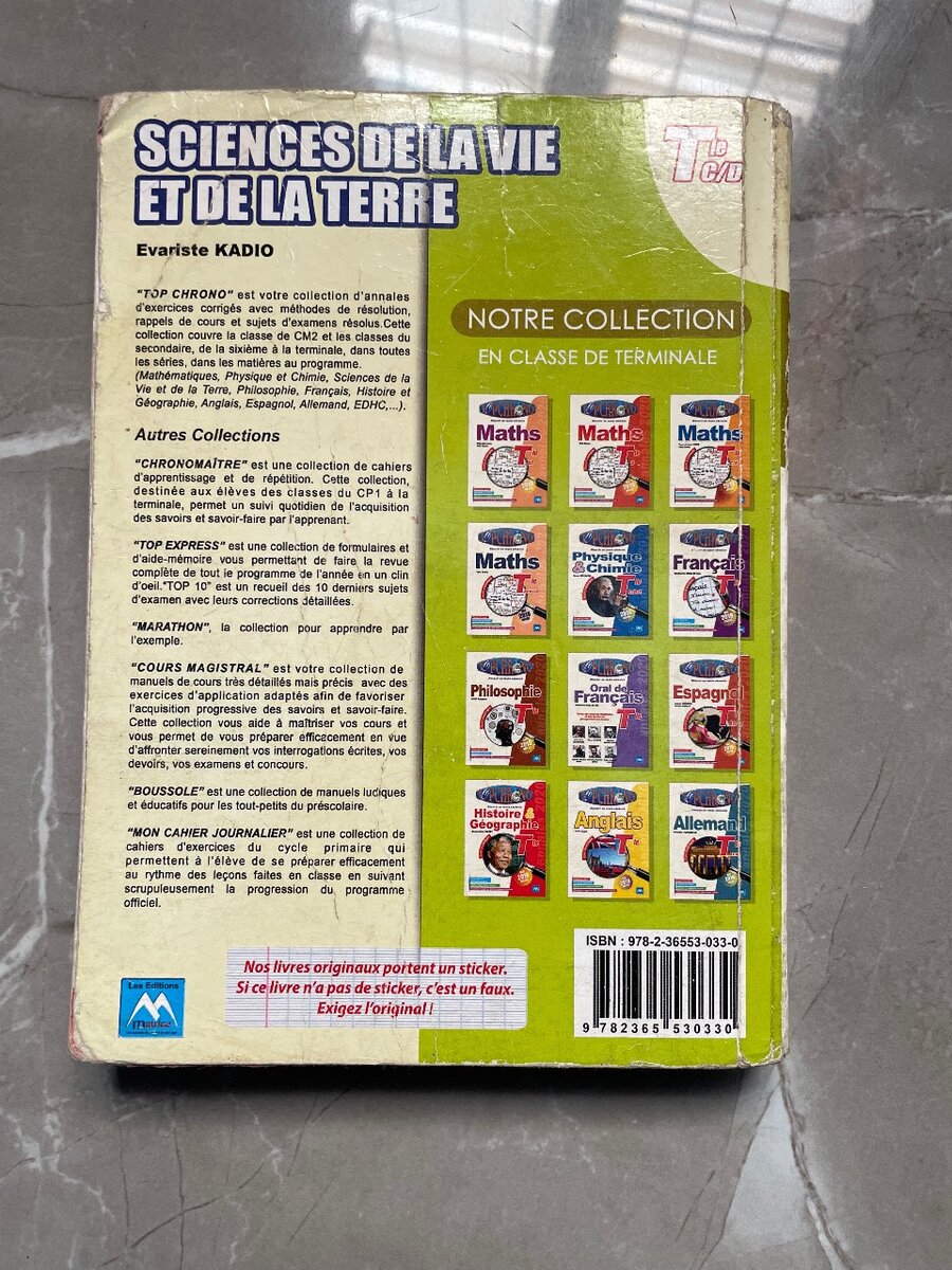 SVT Top Chrono Terminale