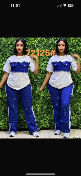 Ensemble décontracté100% jeans