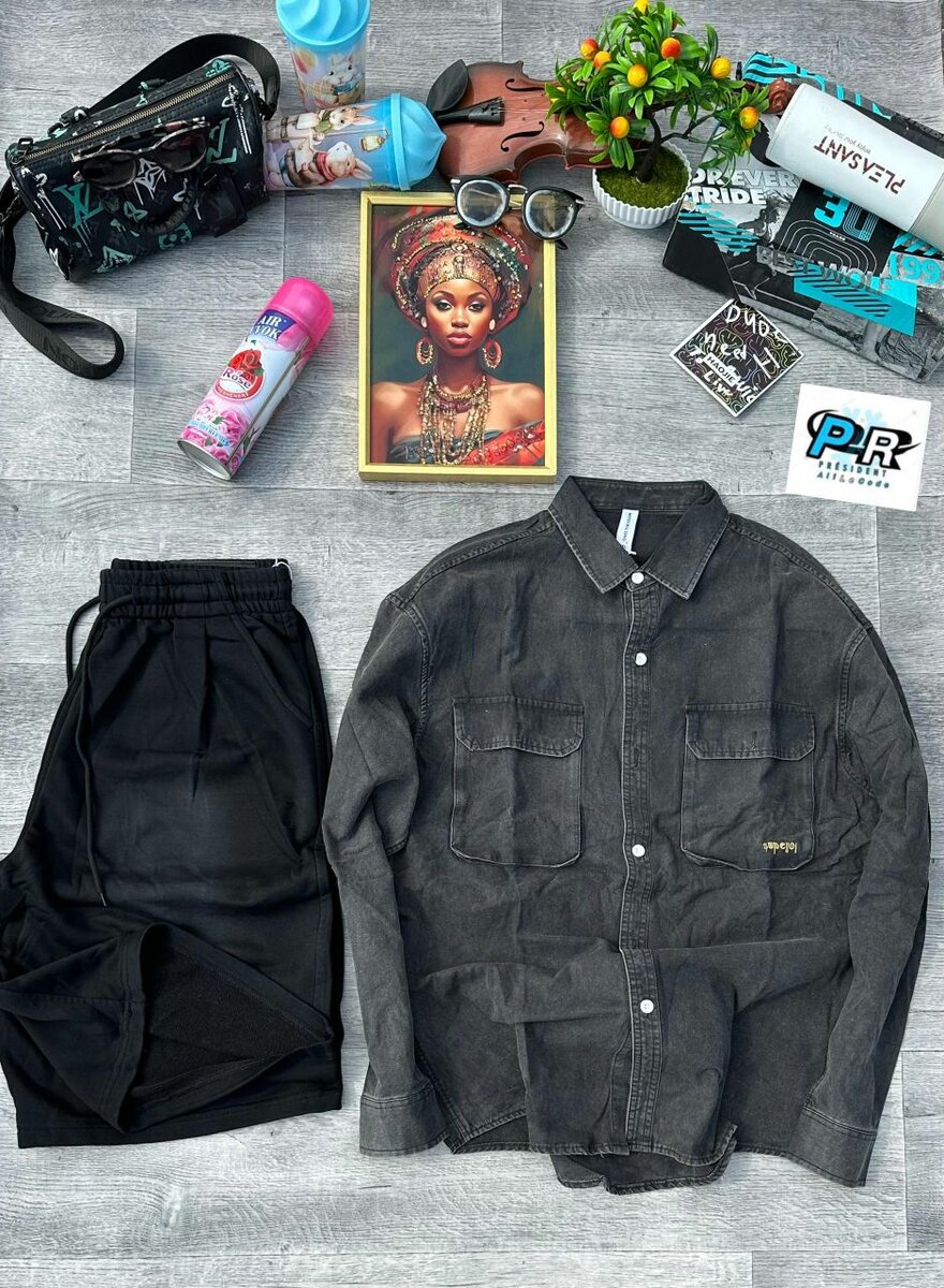 Ensemble Chemise et Short Décontracté