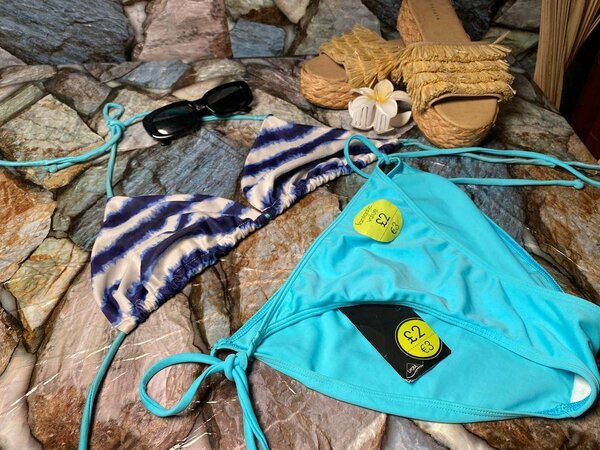 Bikini Femme Bleu Chic