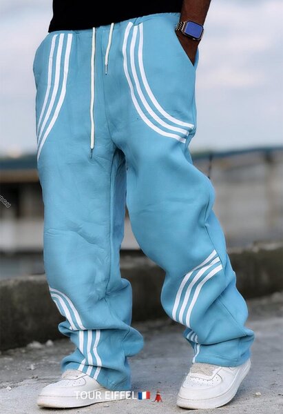 Pantalon Jogging Homme Bleu