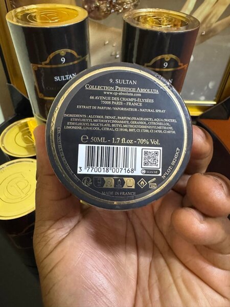 Extrait de parfum Sultan N°9
