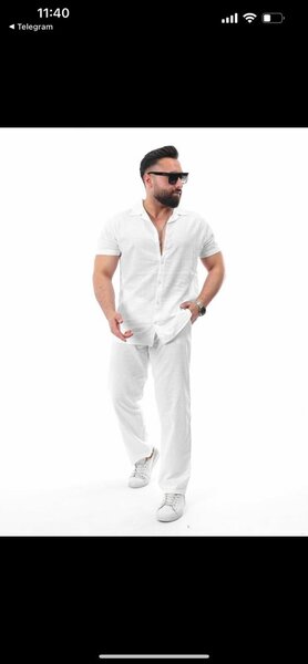 Ensemble coton homme