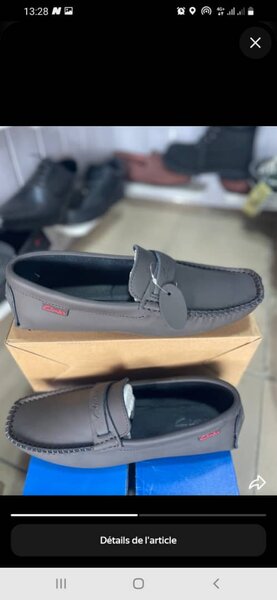 Mocassins en cuir élégants