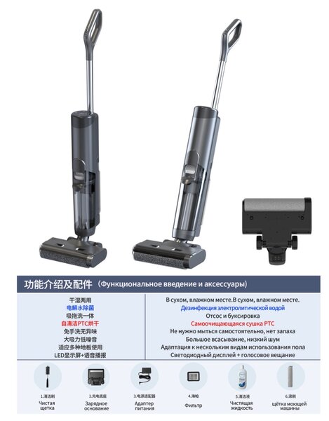Моющий пылесос 2в 1