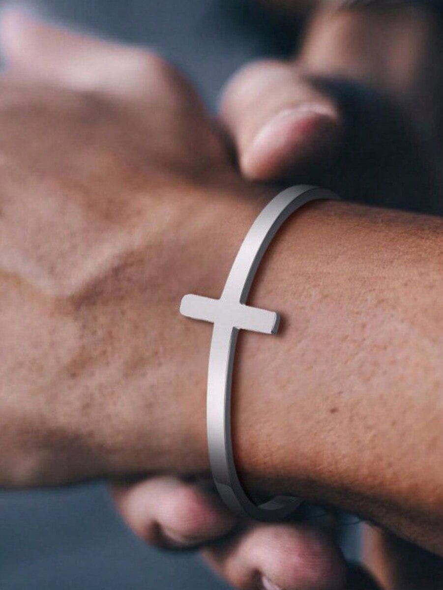 Bracelet en argent homme