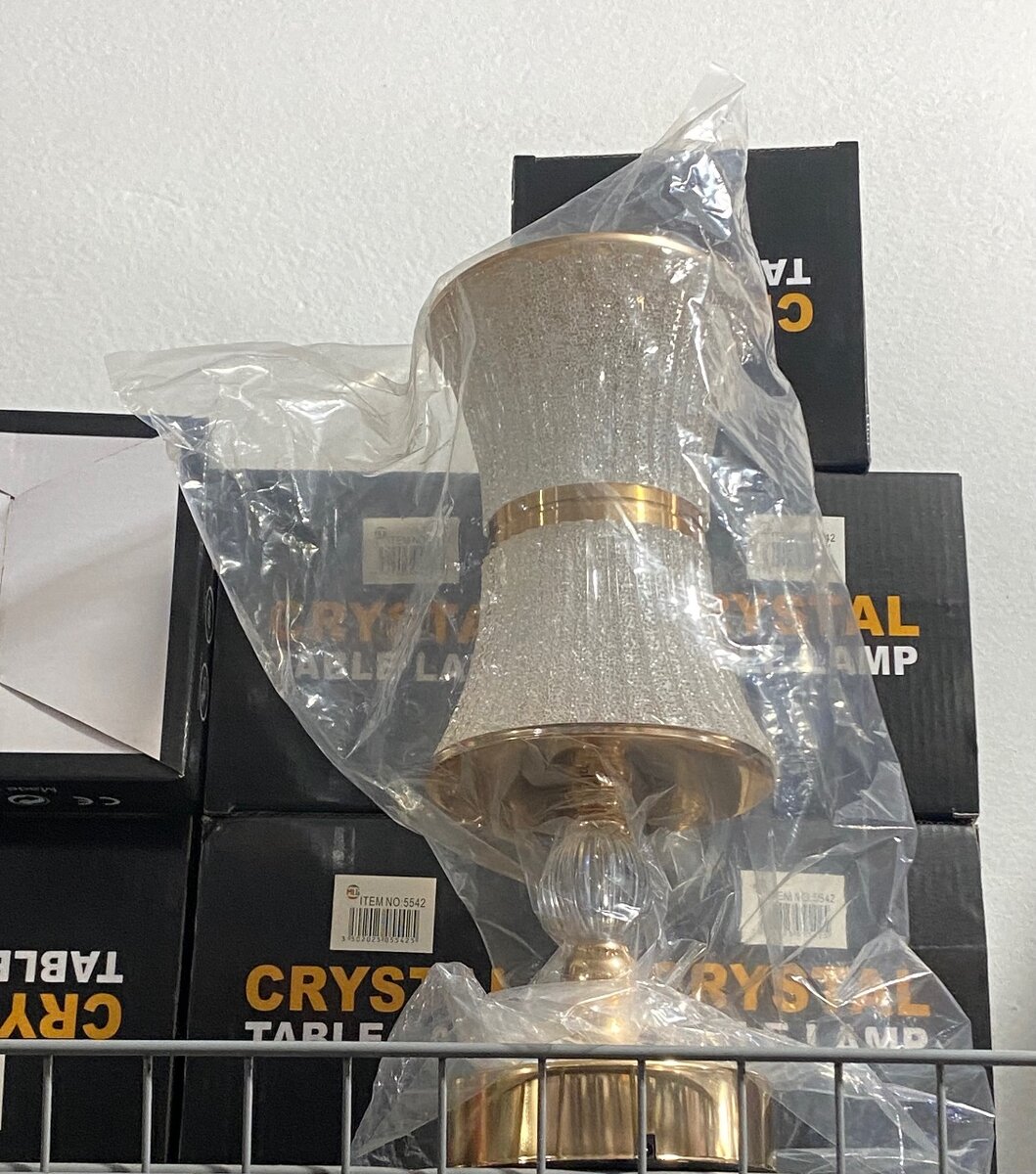 Lampe de Table Cristal Élégante