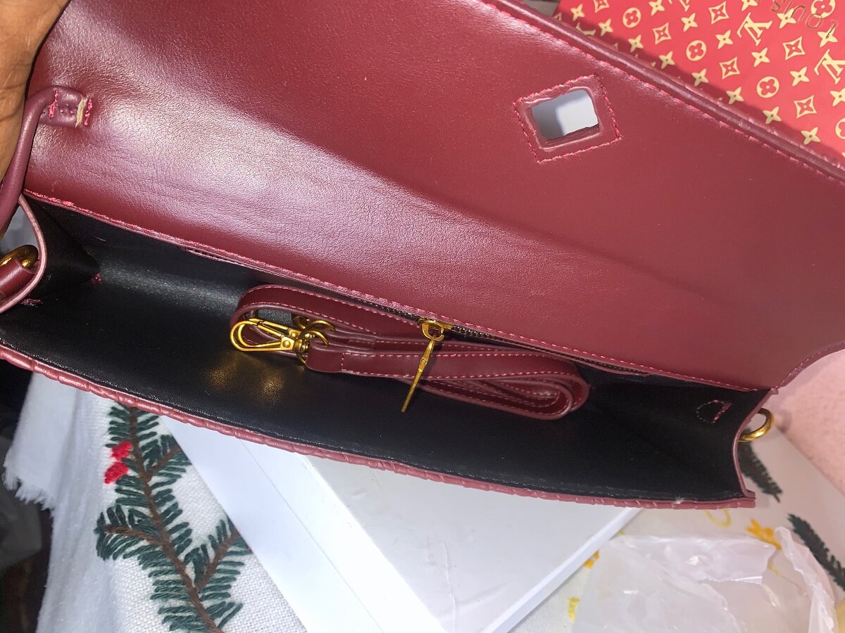 Sac à main en cuir tressé