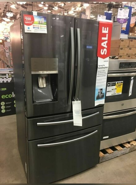 Samsung French double door fridge