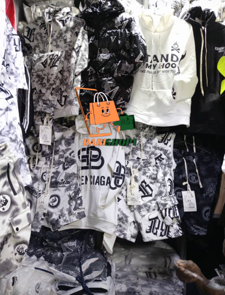 Ensemble pull et Short Fashion