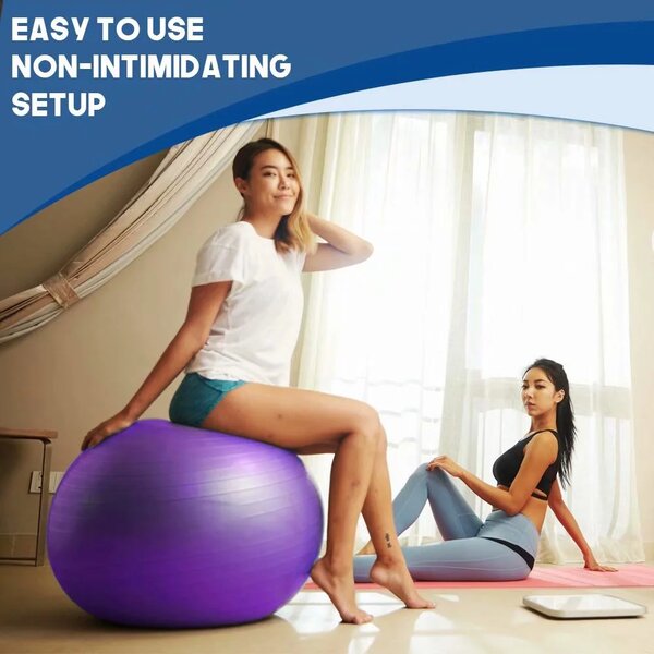 Balle de yoga fitness anti-Explosion