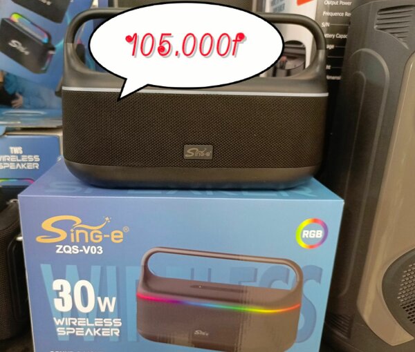 Enceinte Bluetooth 30W RGB