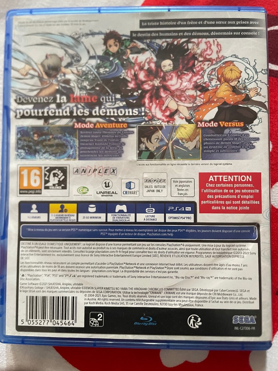 Demon Slayer PS4-PS5