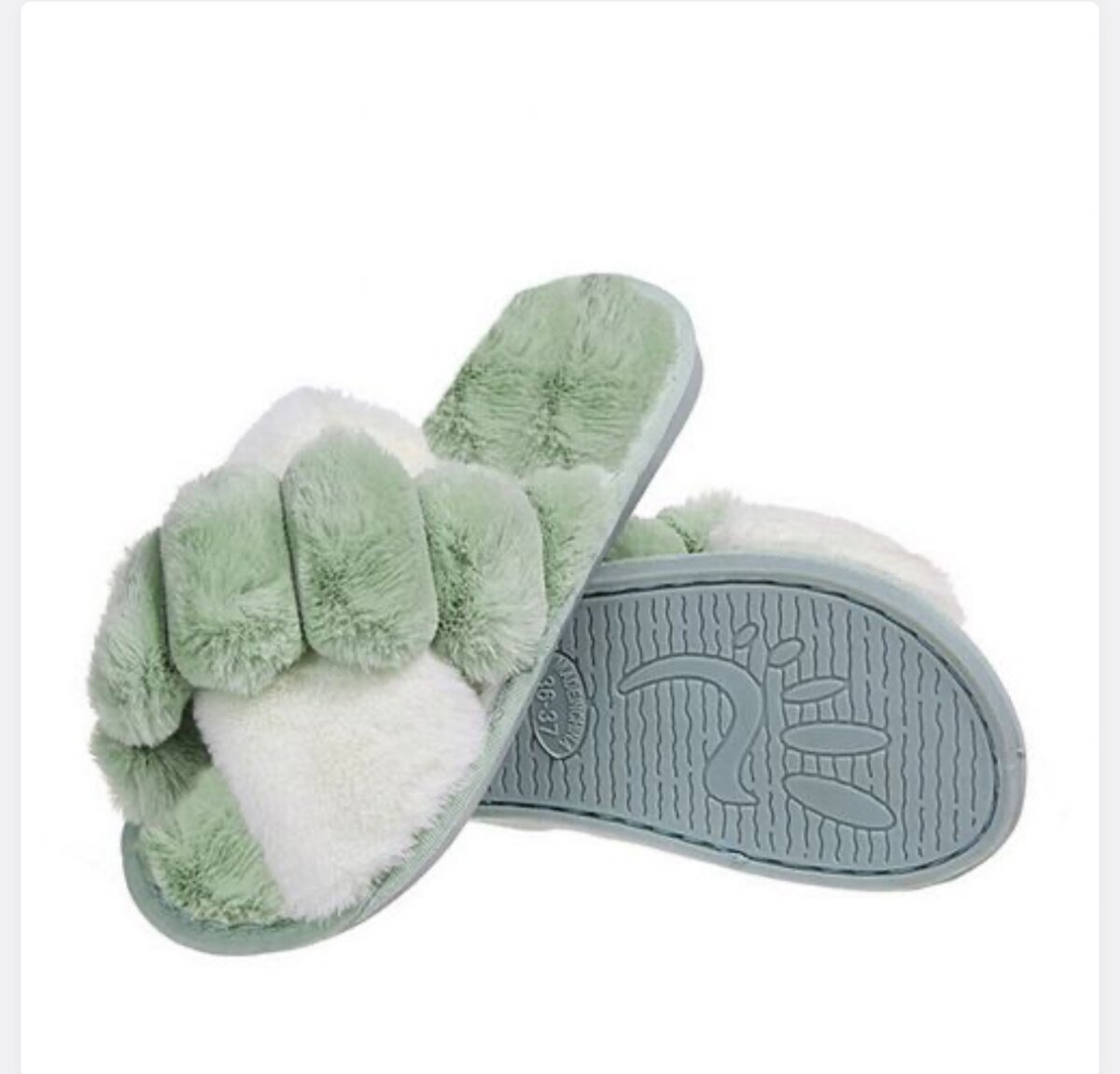 Outdoor Fluffy slippers