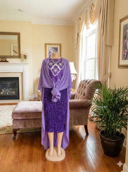 Elegant African Dress Set