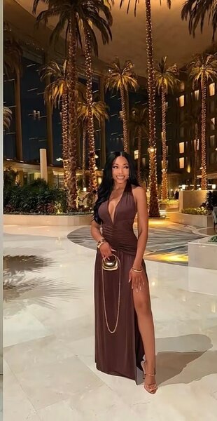 Robe élégante soirée femme