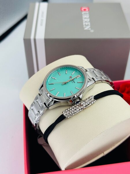 Curren Montre Femme Acier Inoxydable