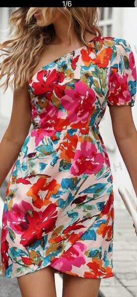 Robe fleurie glamour été