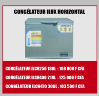 CONGELATEUR ILUX HORIZONTAL 