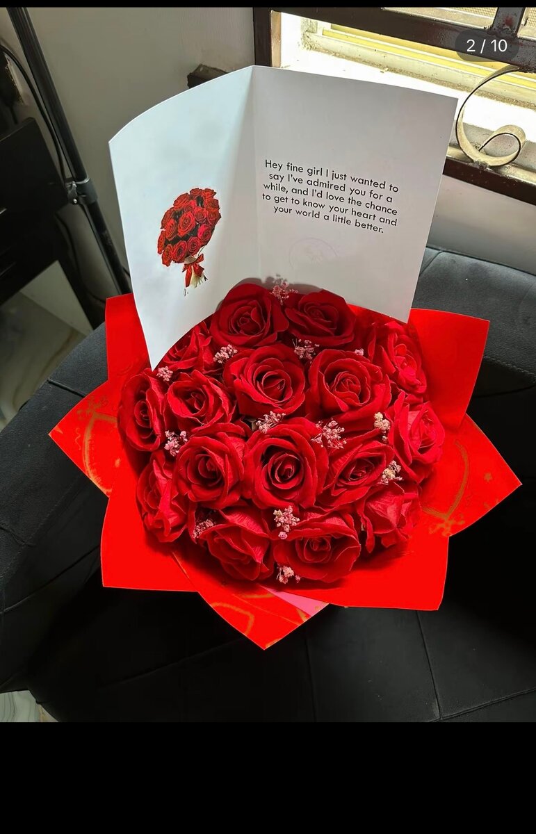 Romantic Red Rose Bouquet