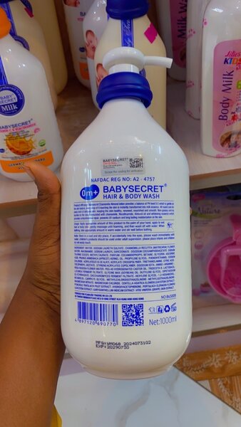 Baby secret Hair and body wash
