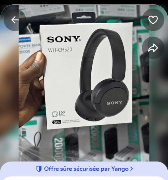 Casque sans fil Sony WH-CH520