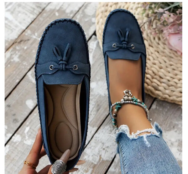 Mocassins en daim élégants