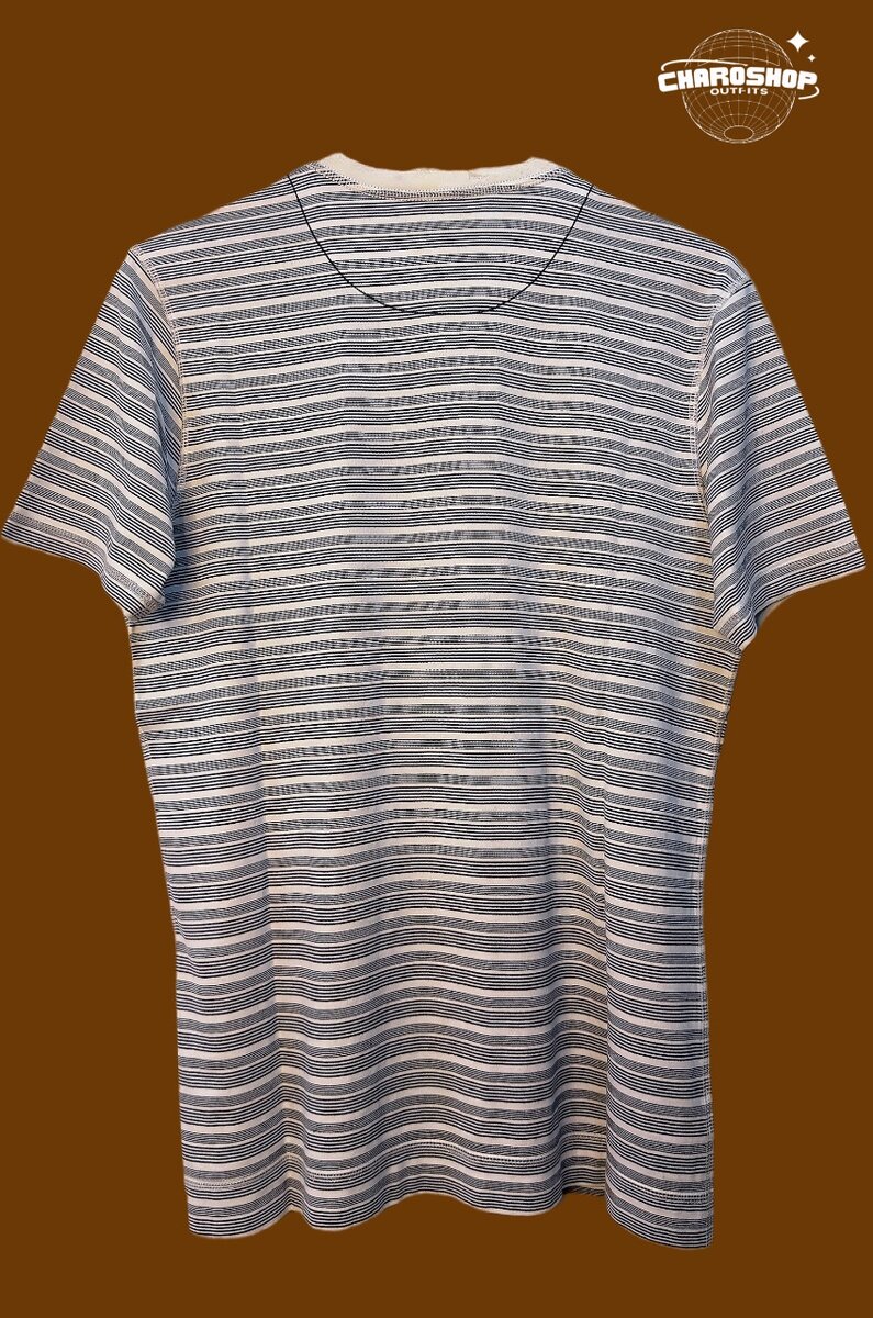 T-shirt à rayures modernes