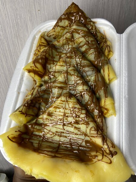 Crêpe au nutela