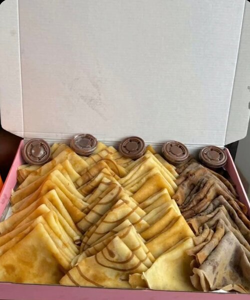 Assortiment de crêpes gourmandes