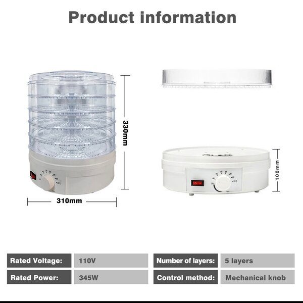 Desydrateur Alimentaire