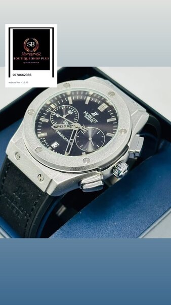 Montre chronographe élégante homme