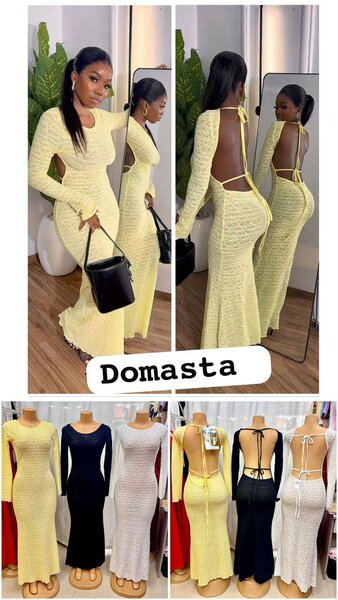 Robe longue Domasta pour femme