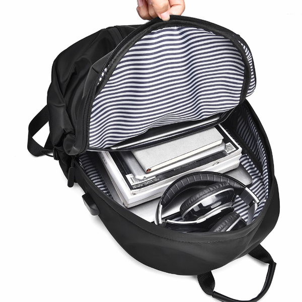 Sac à dos USB homme grande capacité