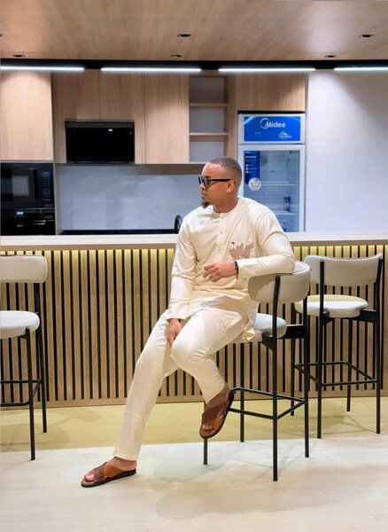 Costume musulman en coton blanc pour homme Taille : M, L, XL, XXL 