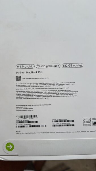 New Apple MacBook Pro 2024 M4 Pro 14-inch